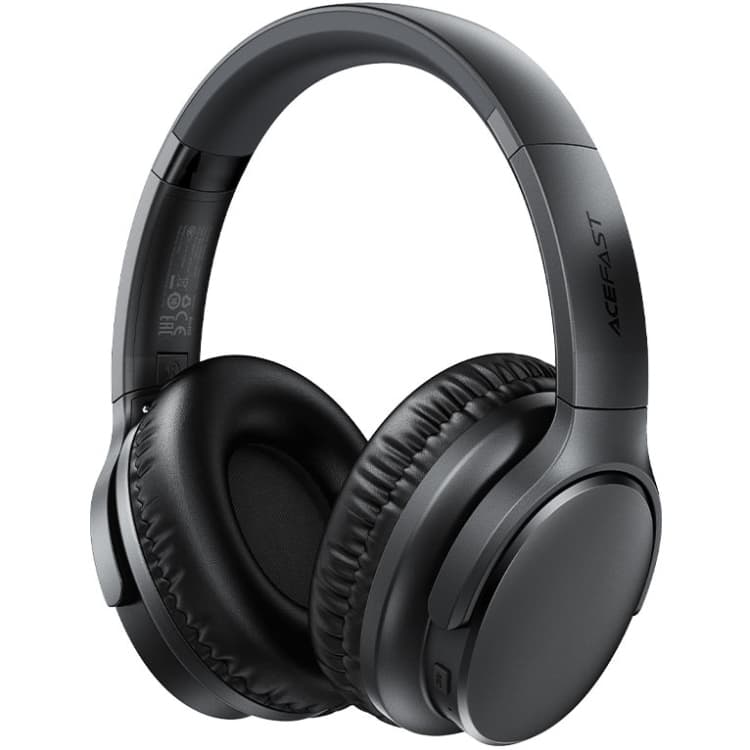 Бездротові навушники Acefast H10 Bluetooth 5.4 500mAh Black