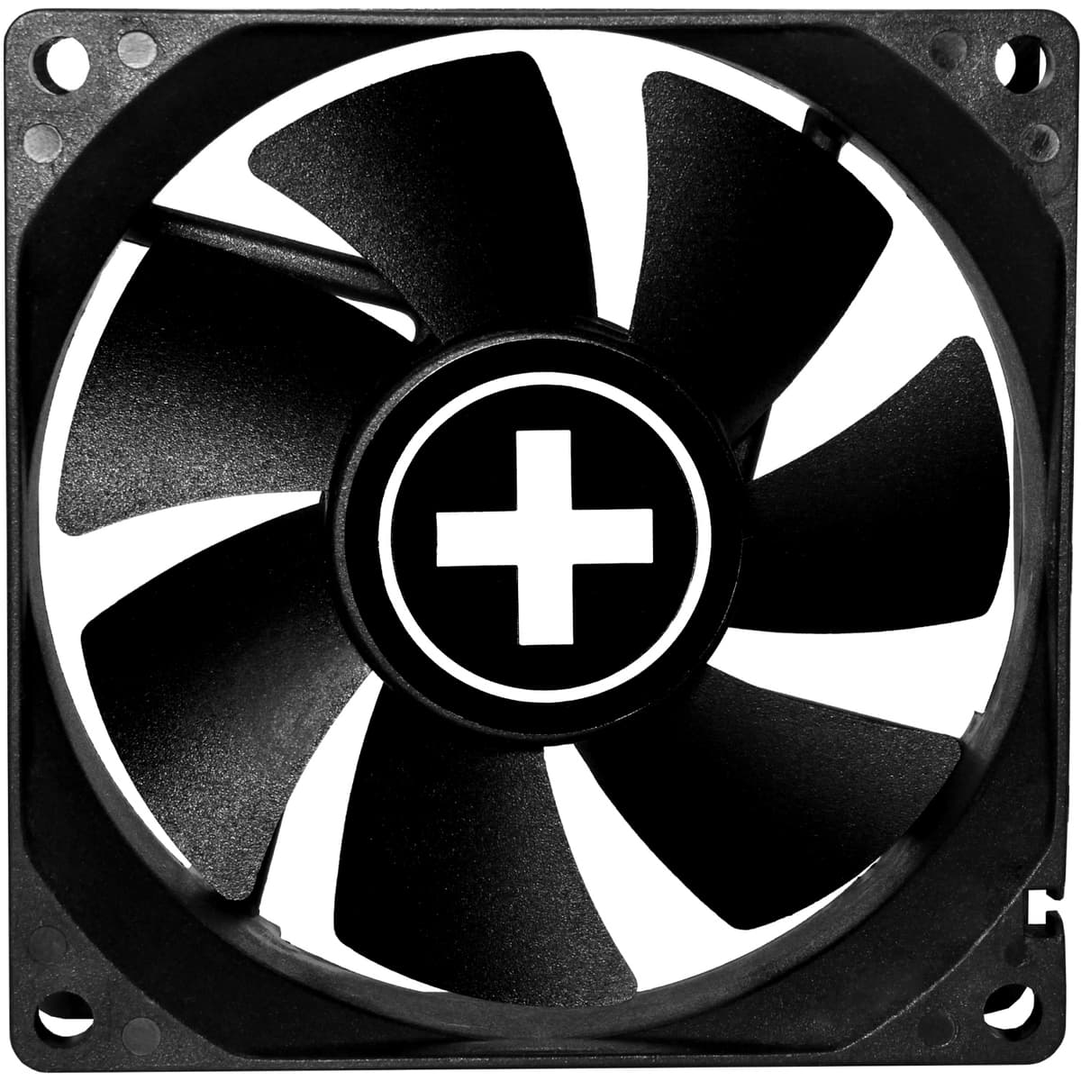 Вентилятор для корпусу Xilence XPF80.B 80mm 3pin + 4pin Retail Box Black (XF137)