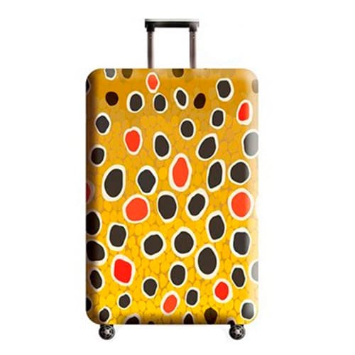 Защитный чехол для дорожного чемодана 22-24'' M Абстракция Yellow (534999)
