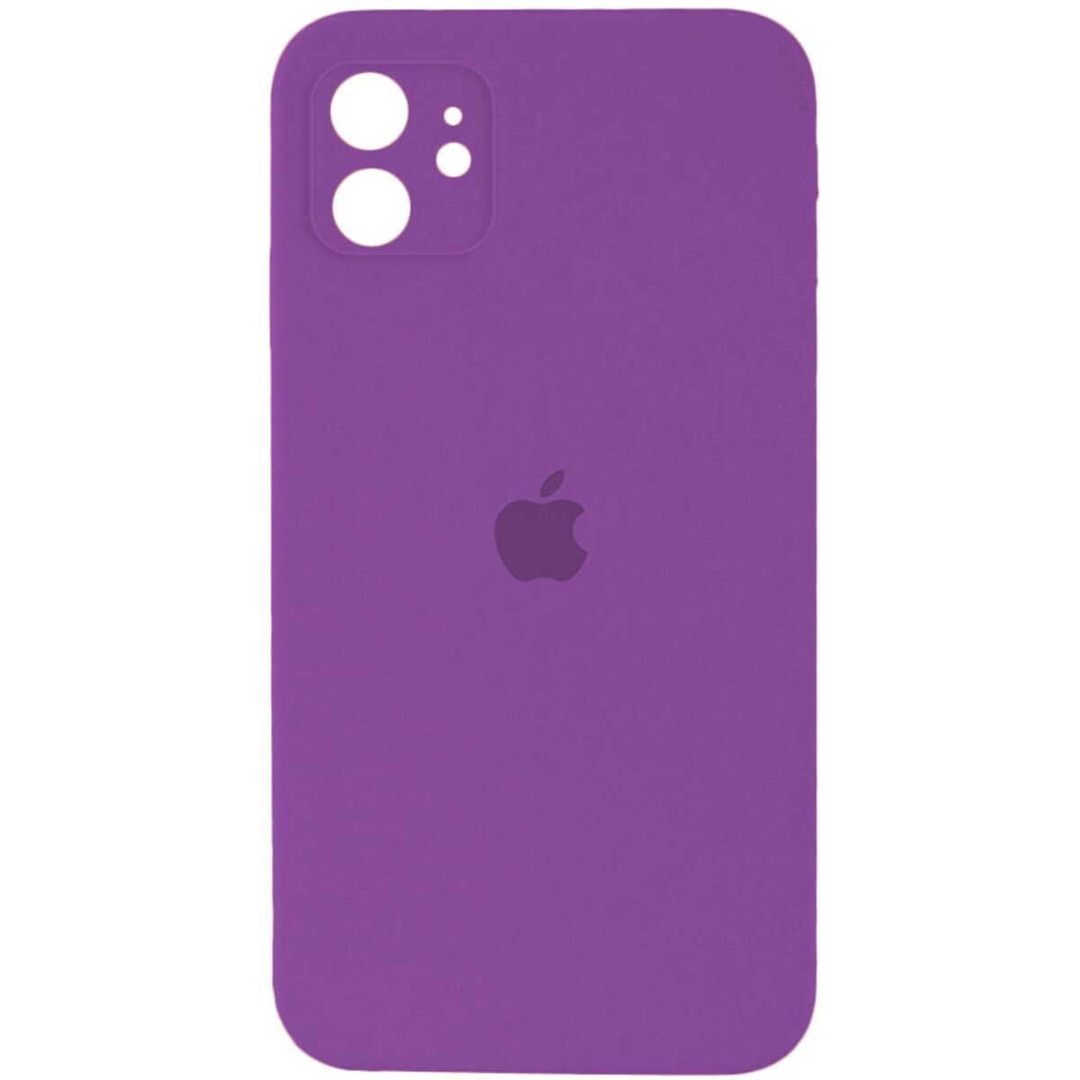 Защитный чехол-накладка Silicone Full Case AA Camera Protect для Apple iPhone 11 Purple (FullAAi11-19)