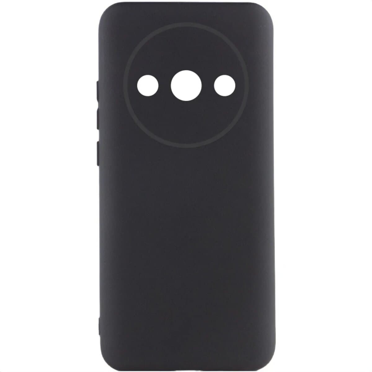 Защитный чехол-накладка Cosmic Silicone Case AA для Xiaomi Redmi A3 4G Black (CosSilXiA3Black)