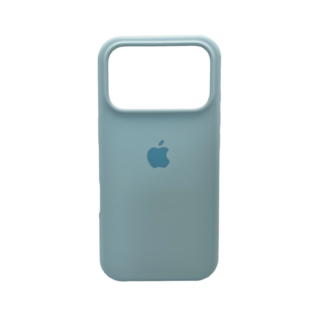 Защитный чехол-накладка Silicone Full Case AA Open Cam для Apple iPhone 17 Pro Max Mist Blue (FullOpeAAi17PM-27)