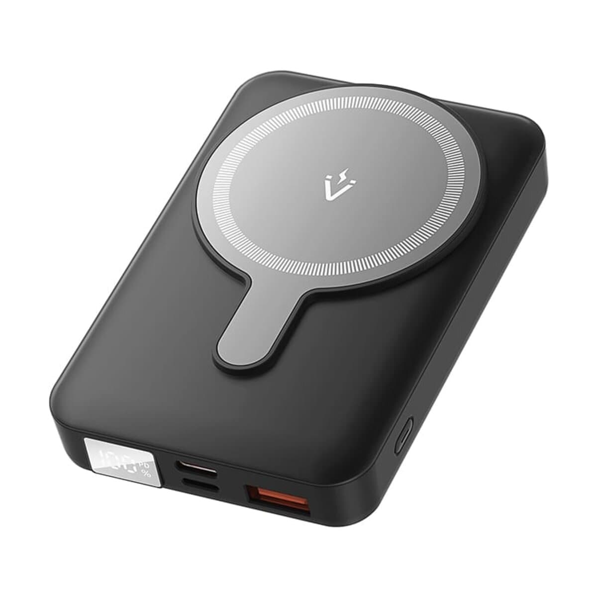 Powerbank павербанк УМБ Vention 10000mAh Magnetic Wireless 22.5W LED Display Type Black (FHTB0)