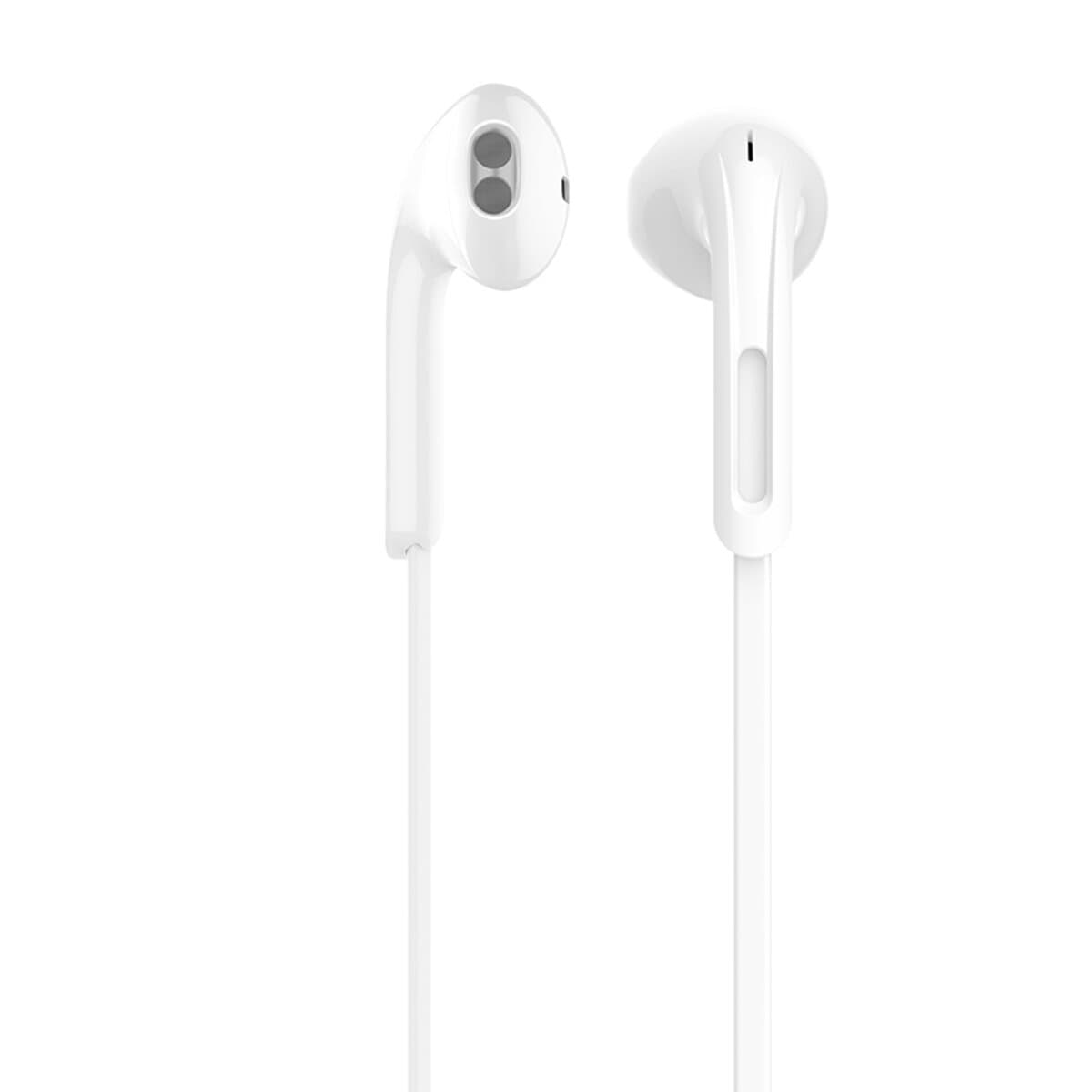 Дротові навушники HOCO M39 Rhyme sound earphones with microphone 1.2м 3.5мм White