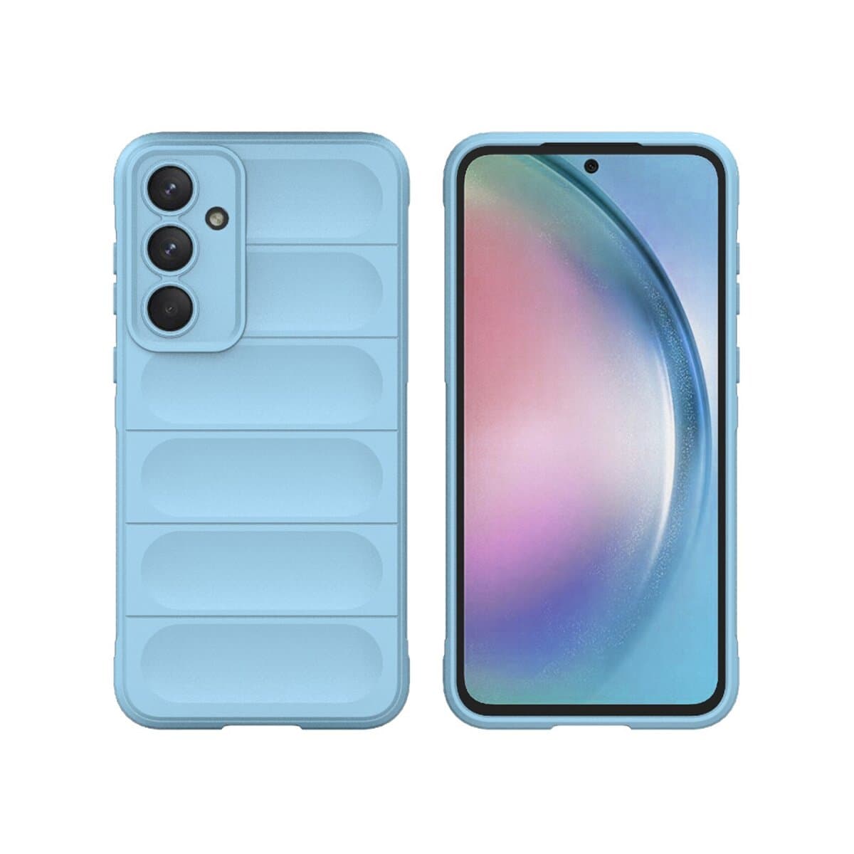 Защитный чехол-накладка Cosmic Magic Shield для Samsung Galaxy A55 Light Blue (MagicShSAA55Blue)
