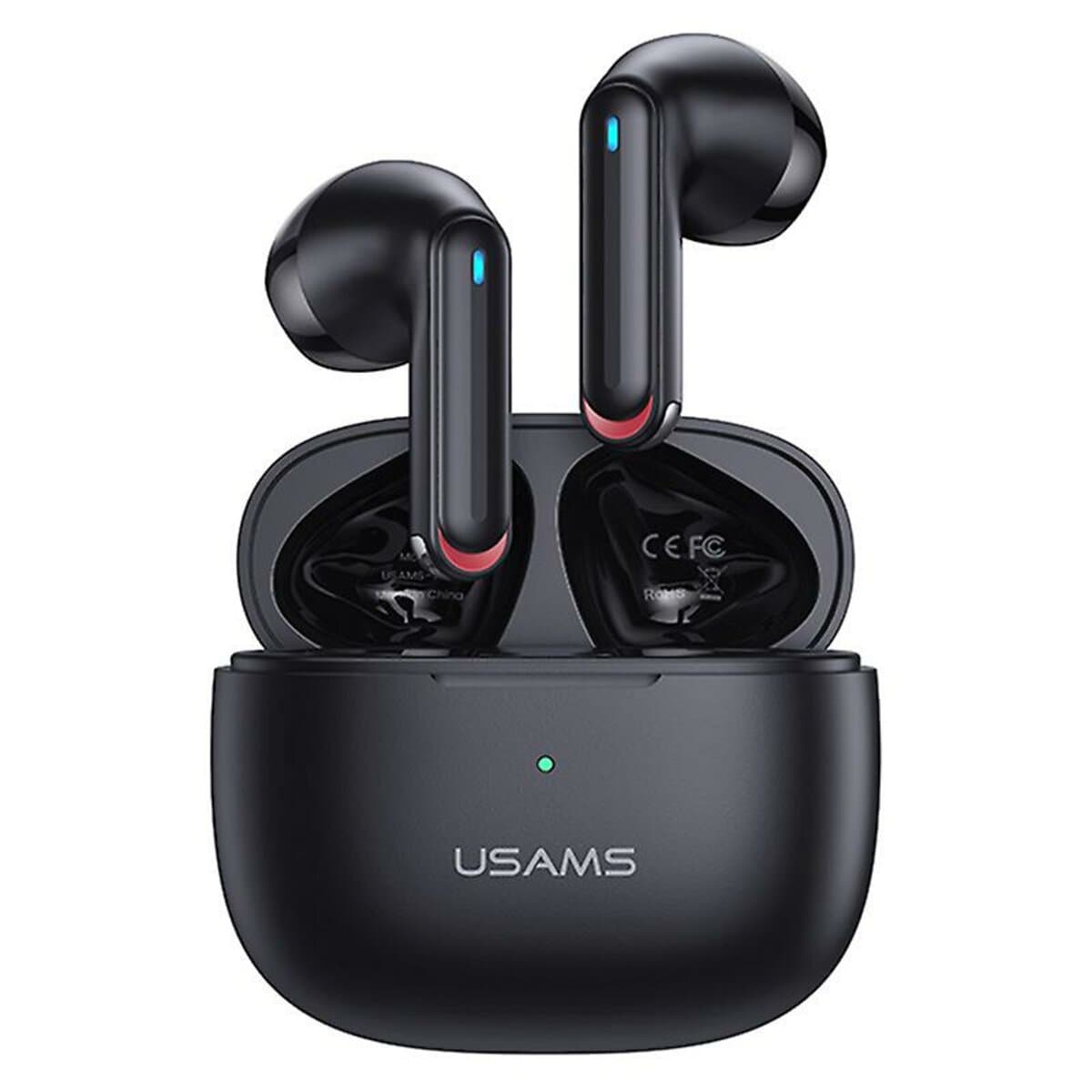 Беспроводные наушники USAMS NX10 Dual-mic ENC TWS Earbuds NX Series BT5.2 320mAh Black (BHUNX01)