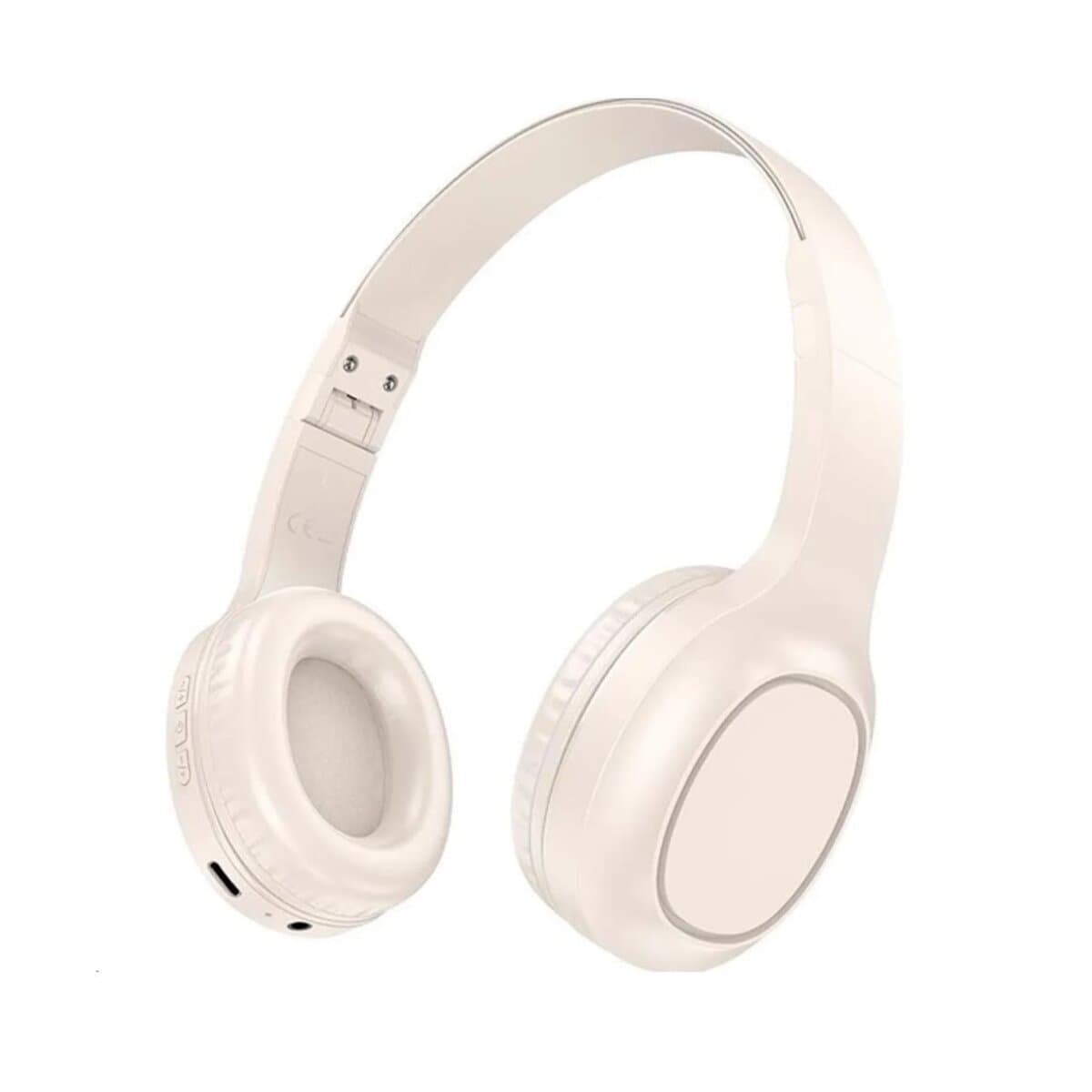 Бездротові навушники HOCO W46 Charm BT V5.3 headset 200mAh Milky White