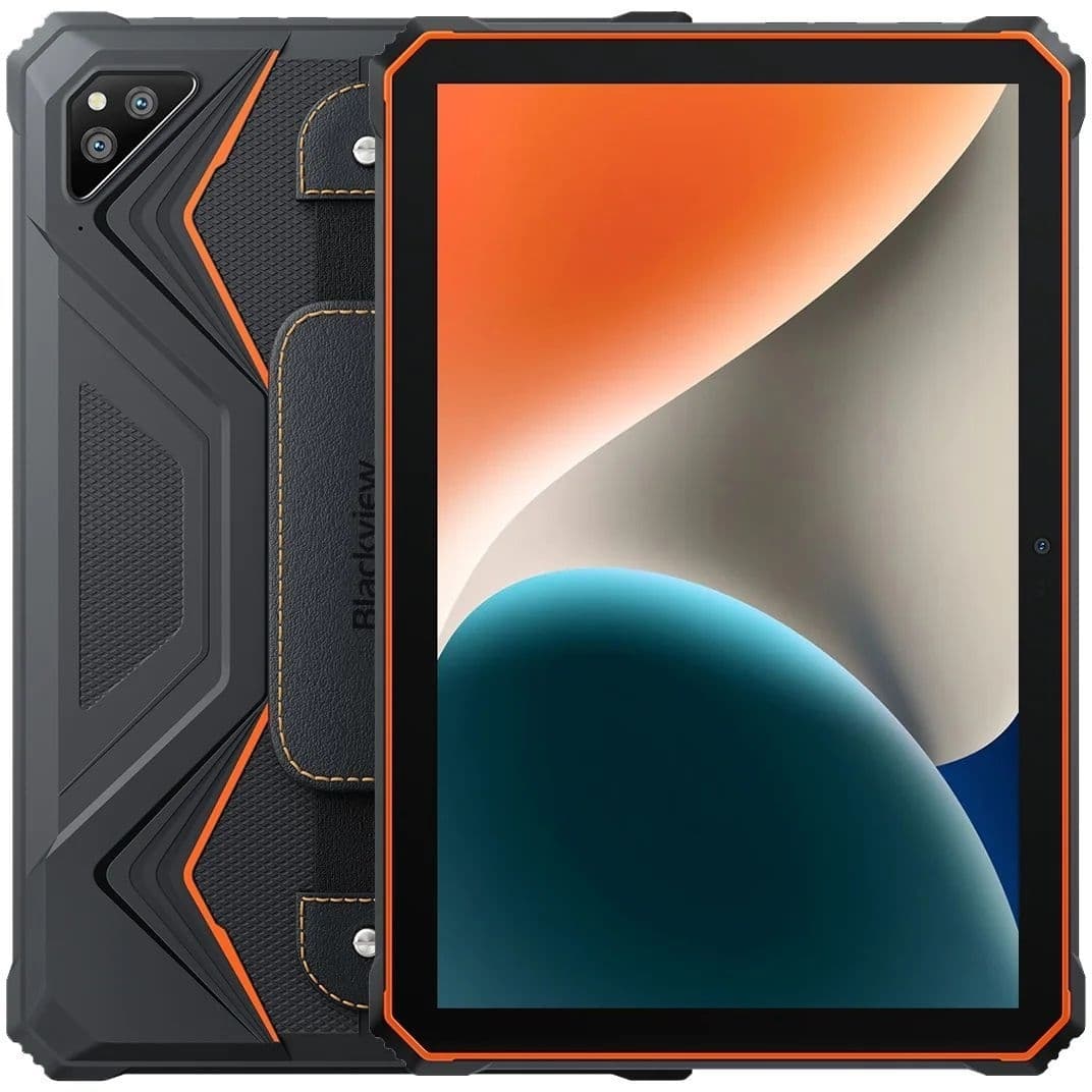Планшет Blackview Active 6 10.1" HD 8GB 128GB T606 13000mAh 13+16Мп LTE Orange