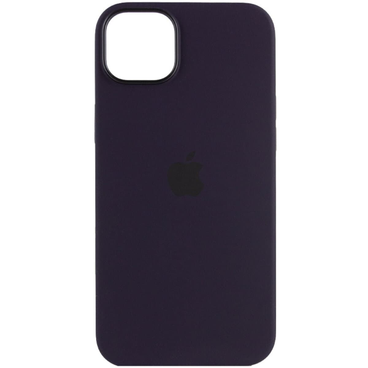 Защитный чехол-накладка Silicone Full Case AAA MagSafe IC для iPhone 14 Elderberry (Orig14Elderberry)