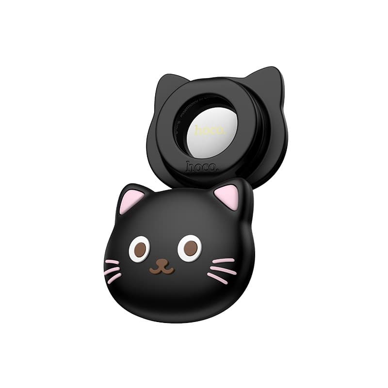 Трекер на ошейник HOCO E91D Tiger smart anti-lost device cat collar type Black