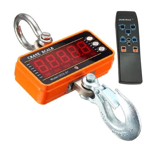 Весы крановые электронные OCS-S1 до 1000кг шаг 0.5кг + пульт ДУ (312970)