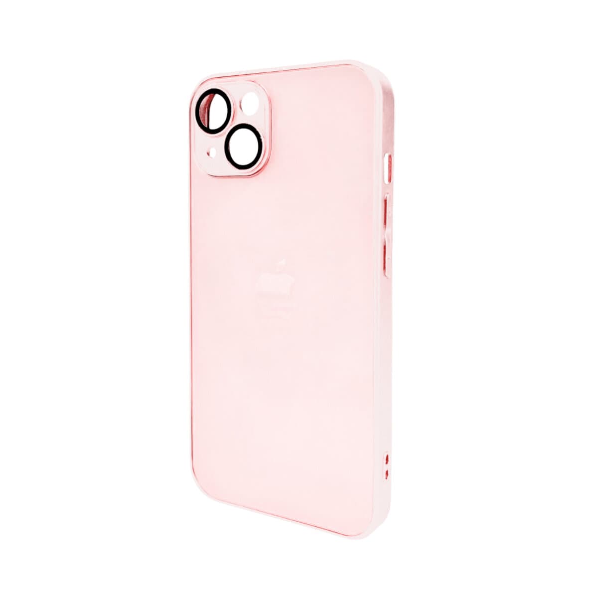 Защитный чехол-накладка AG Glass Matt Frame Color Logo для Apple iPhone 13 Chanel Pink (AGMattFrameiP13Pink)