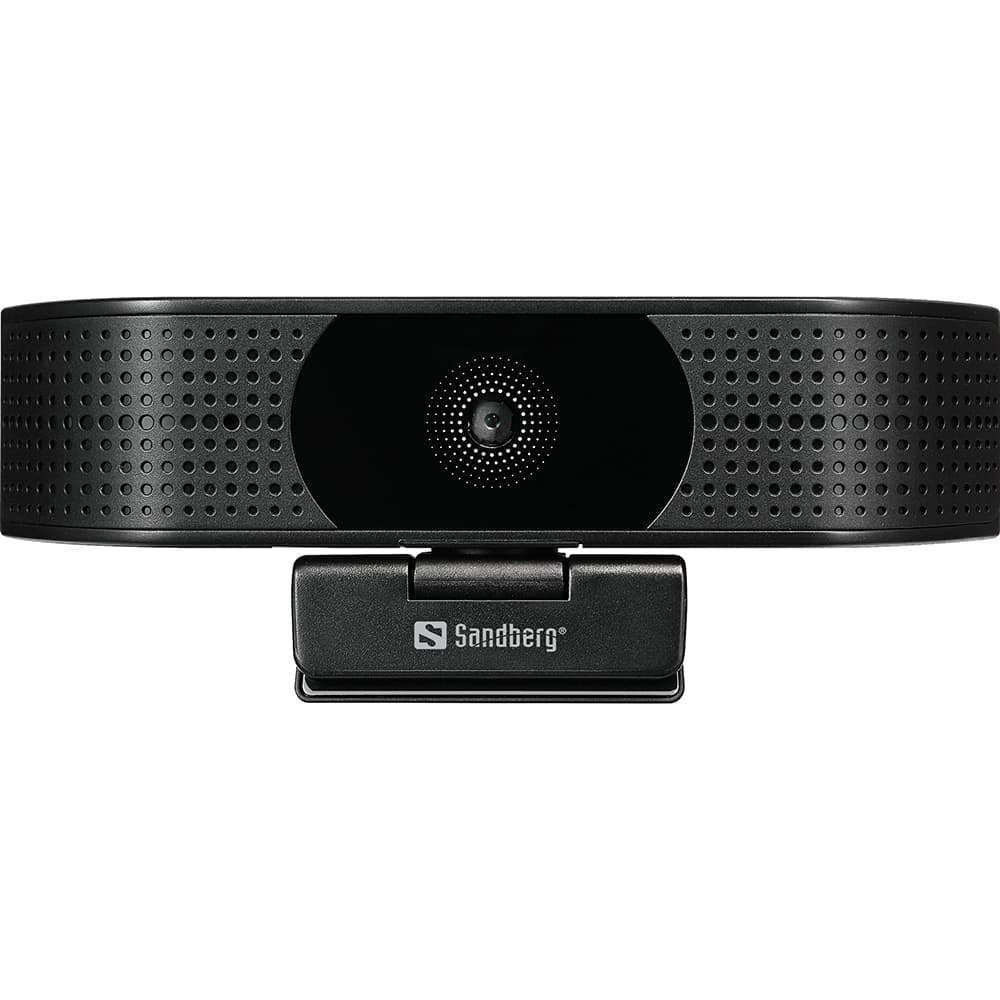 Веб-камера Sandberg Webcam Pro Elite 4K UHD IMX258 Autofocus USB-A/USB-C Black (134-28)