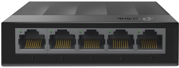 Комутатор TP-Link LiteWave LS1005G 5 портів xGE некерований настільний Black