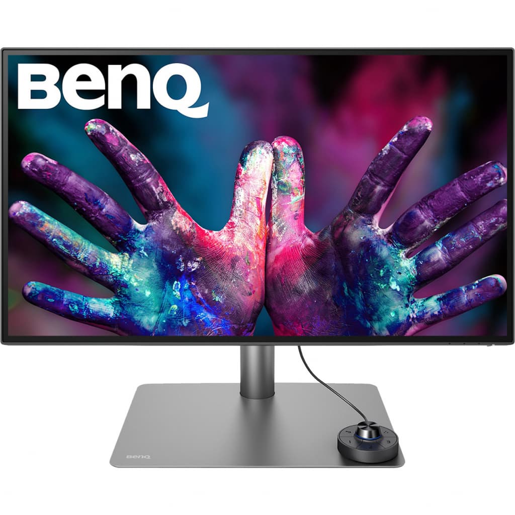 Монітор BenQ PD2725U TFT 27'' IPS 4K UHD DHDR400 2x HDMI DP 2x Thunderbolt 3 Type-C USB-hub HAS колонки Dark Grey (9H.LJXLA.TBE)