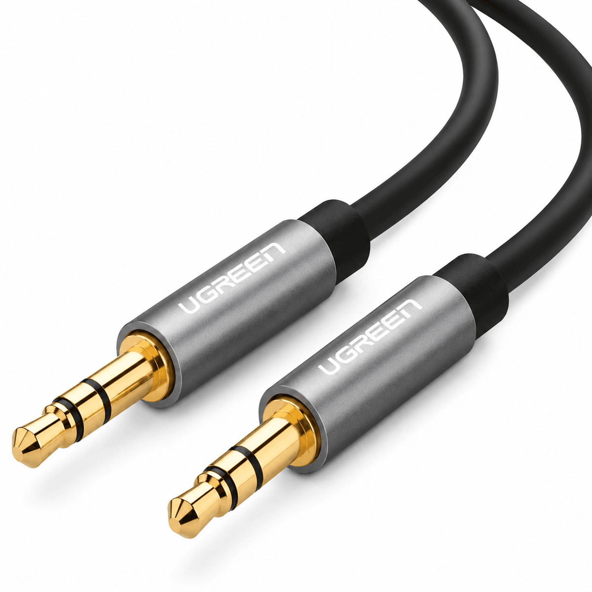 Аудіокабель UGREEN AV119 3.5mm Male to 3.5mm Male Cable 3m Black (UGR-10736)