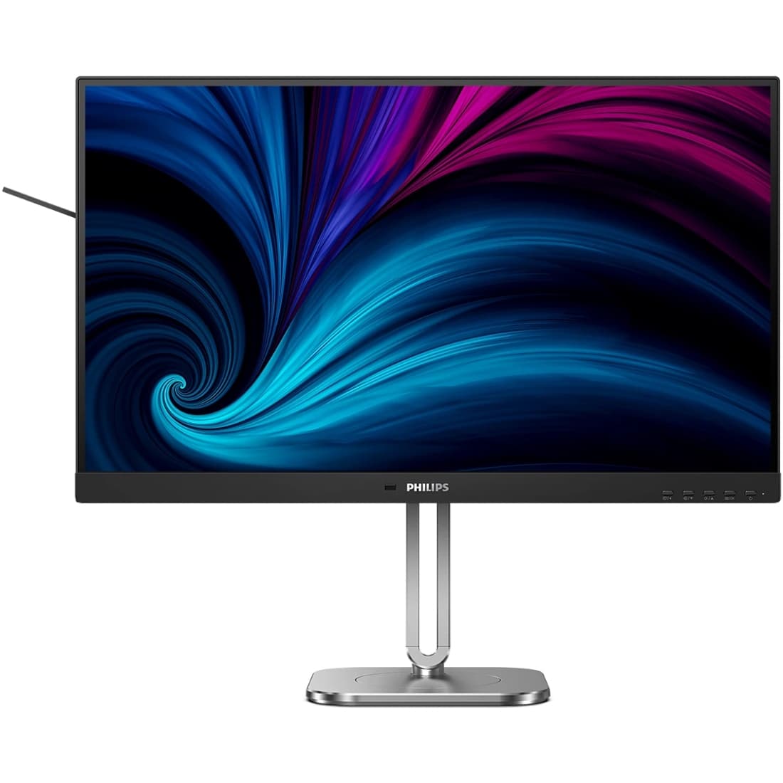 Монітор Philips 27B2N4500 27'' QHD IPS 120Hz 2xHDMI DP USB-hub HAS Pivot колонки Dark Grey (27B2N4500/00)