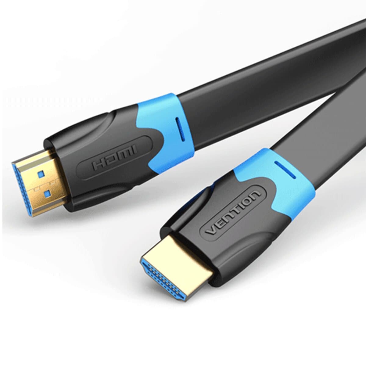 Кабель Vention Flat HDMI to HDMI Cable 1.5m Black (AAKBG)