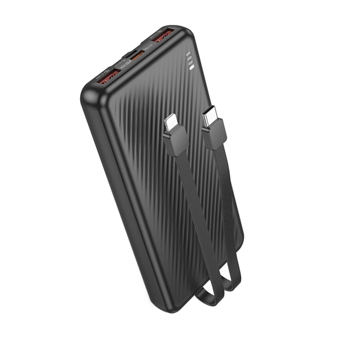 Powerbank павербанк УМБ BOROFONE BJ57 Graceful 22.5W+PD20W fully compatibl with cable 10000mAh Black