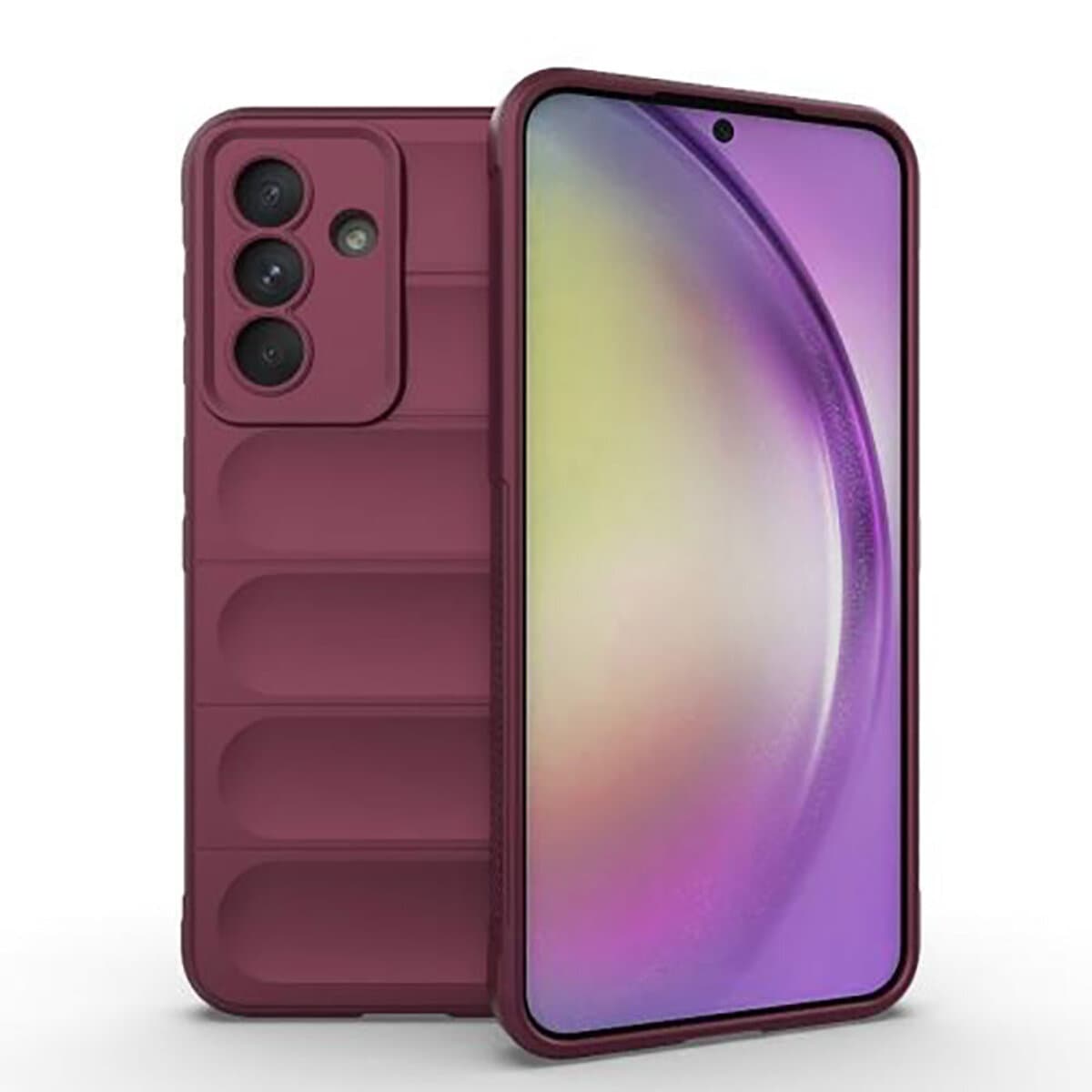 Защитный чехол-накладка Cosmic Magic Shield для Samsung Galaxy A56 5G Plum (MagicShSAA565GPlum)