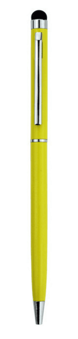Стилус з кульковою ручкою S0536 для ємнісних екранів Yellow