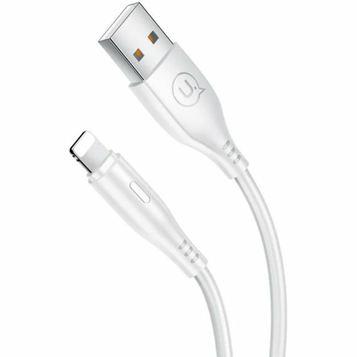 Кабель Usams US-SJ266 U18 USB to Lightning Round lightning Cable 1m White (SJ266USB02)