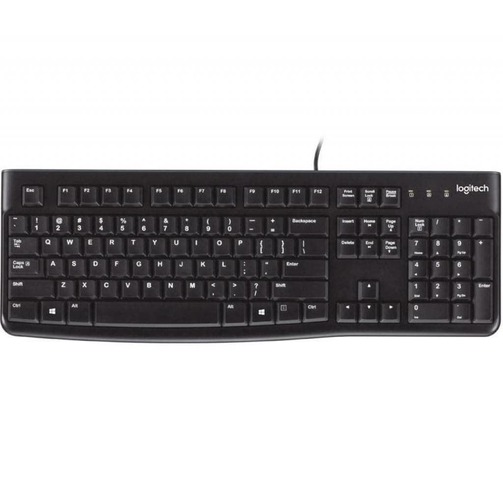 Провідна клавіатура Logitech K120 UA USB OEM Black