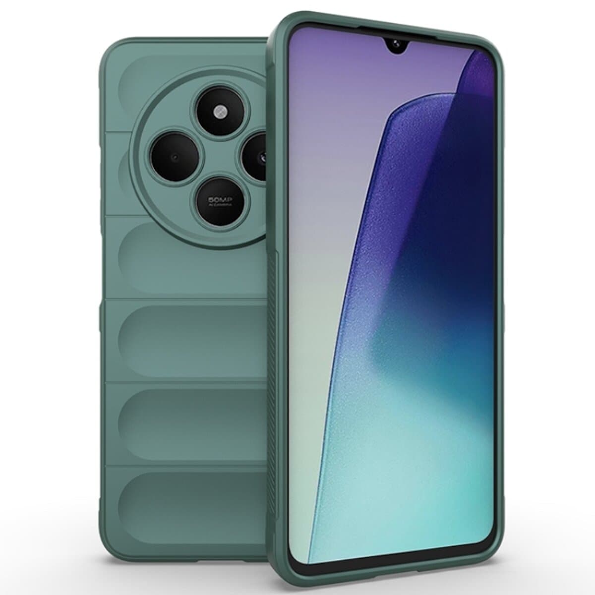 Защитный чехол-накладка Cosmic Magic Shield для Xiaomi Redmi 14C Dark Green (MagicShXi14CGreen)