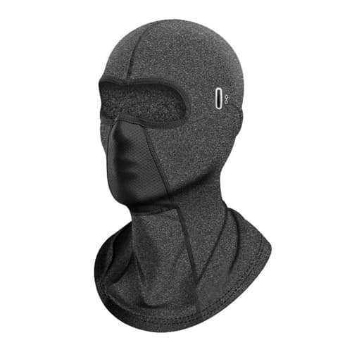 Балаклава флисовая зимняя подшлемник эластичный 33x43см One Size Dark Grey (1103354)
