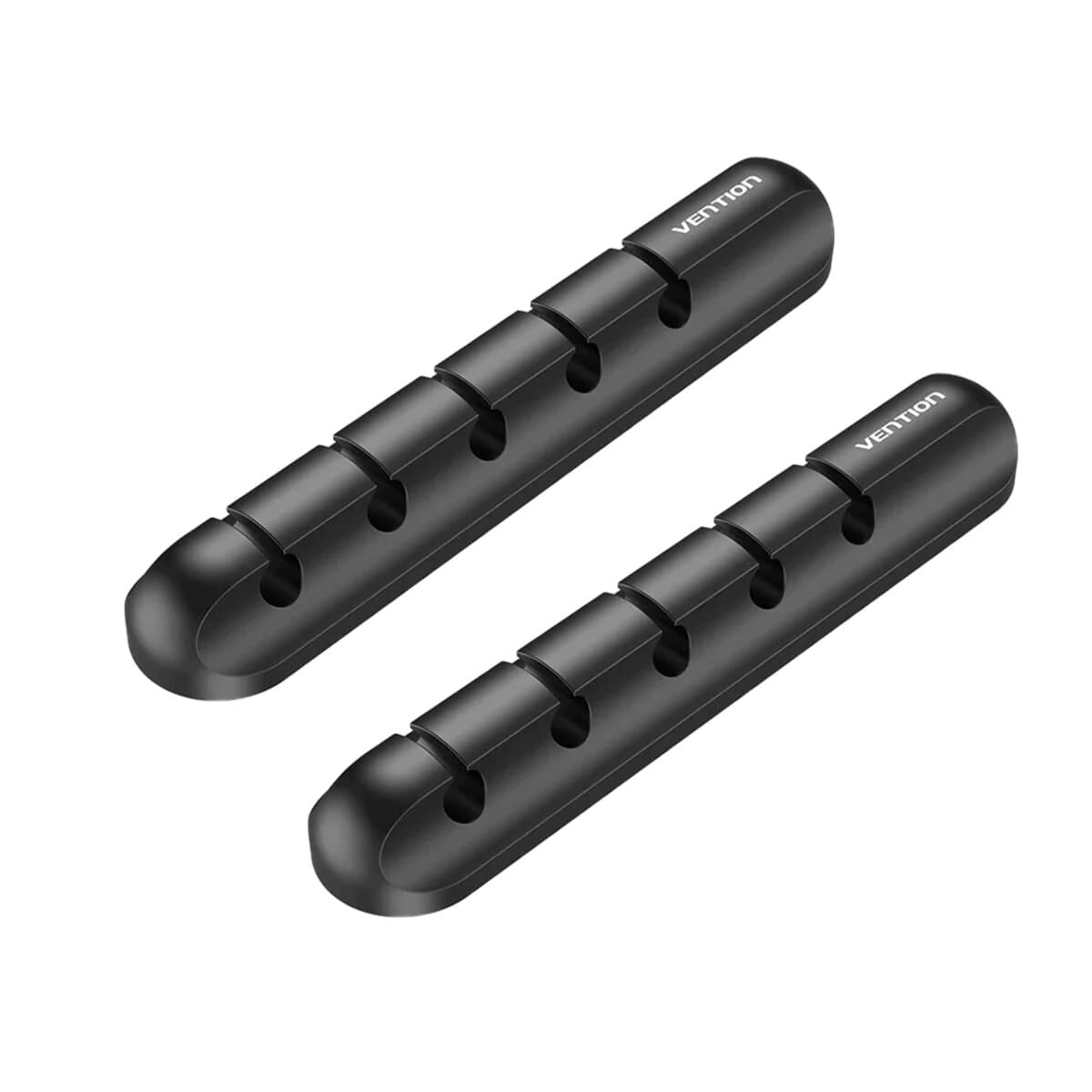 Органайзер для кабеля Vention 5 Ports Desktop Cable Manager 2шт Black (KBRB0-2)