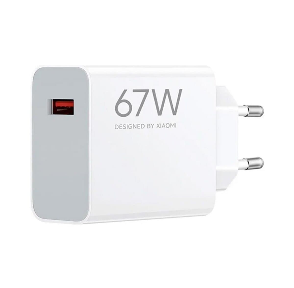 Зарядний пристрій Xiaomi 67W HyperCharge Power Adapter 1xUSB EU White (BHR07SKEU)