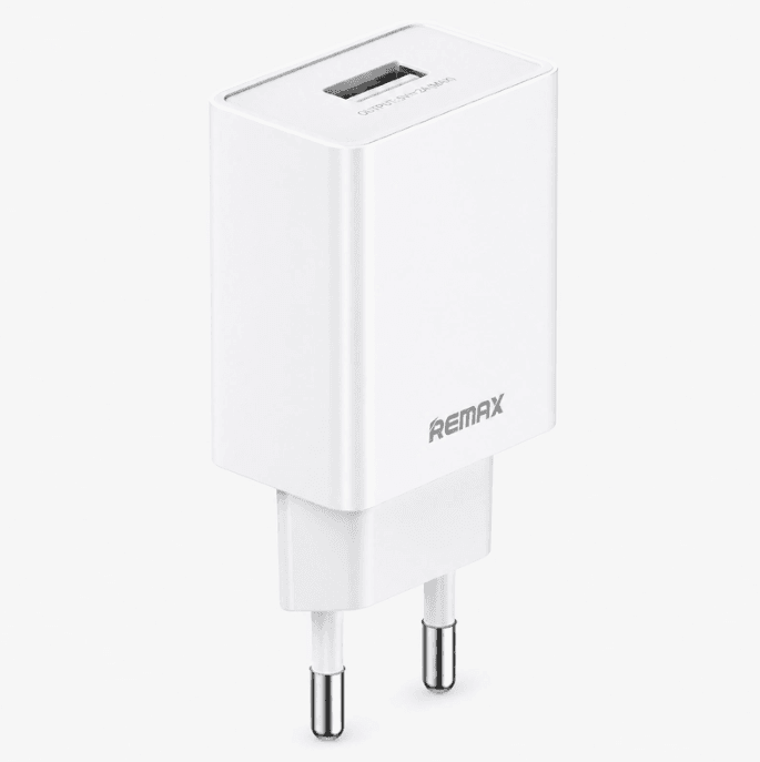 Зарядний пристрій REMAX Kiddy Series RP-U95 2.4A 1xUSB Travel Charger EU White