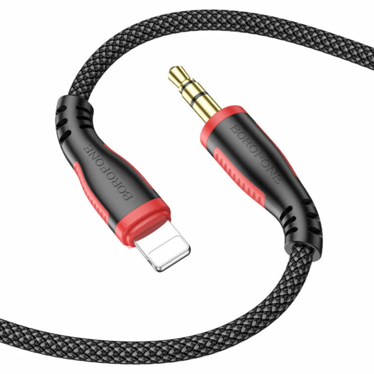 Аудио-кабель BOROFONE BL14 Lightning to AUX 3.5mm Digital Audio Conversion Cable Black (BL14LB)