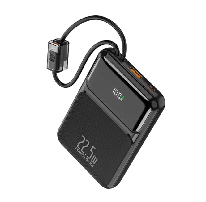 Powerbank павербанк УМБ WUW Y158 PD22.5W quick charge 10000mAh Black (Y158)