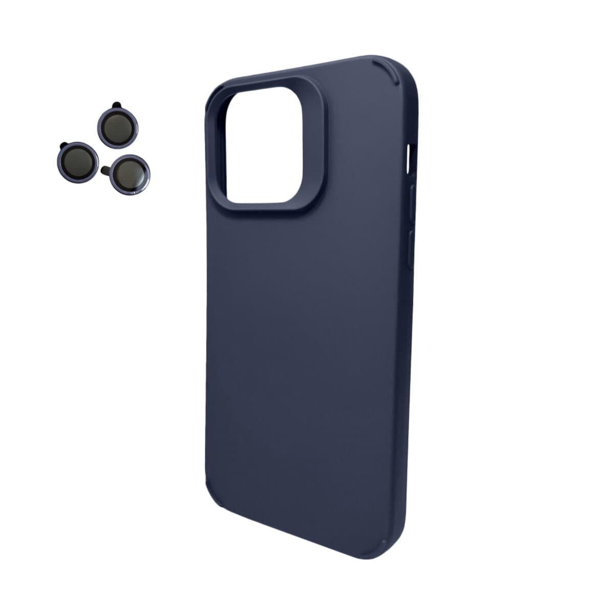 Захисний чохол-накладка Cosmic Silky Cam Protect для Apple iPhone 13 Deep Blue (CoSiiP13DeepBlue)