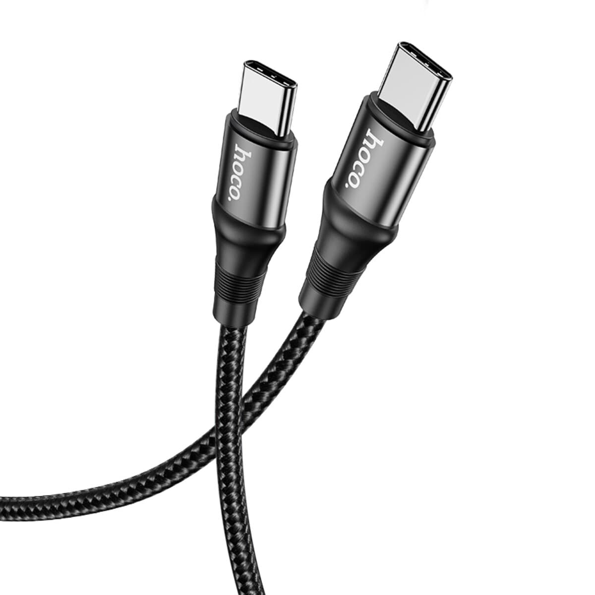 Кабель HOCO X50 Type-C to Type-C Exquisito 100W charging data cable 1m Black