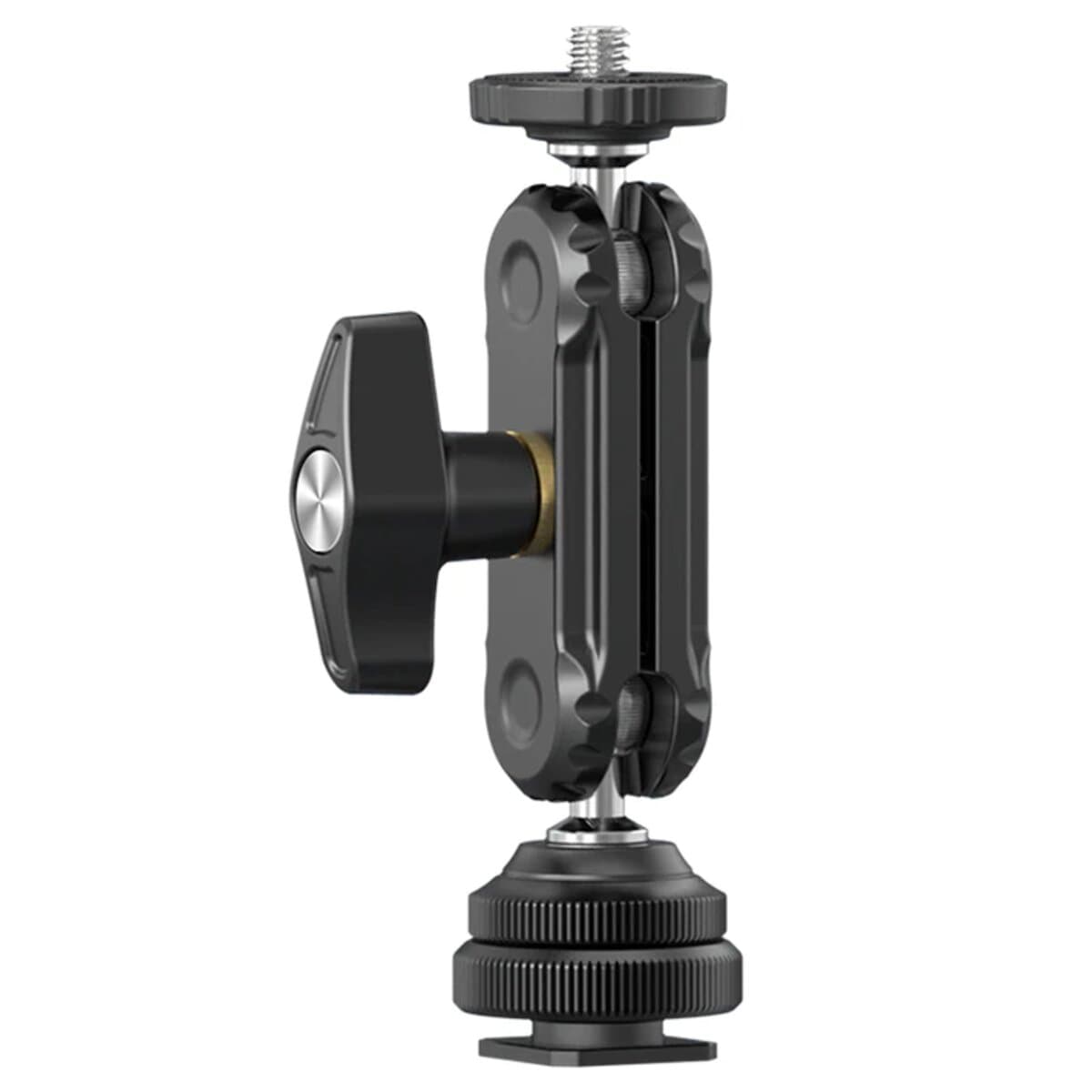 Шарнирный крепеж для камеры Ulanzi R098 Double Ball Heads with Code Shoe Mount Black (UV-2954)