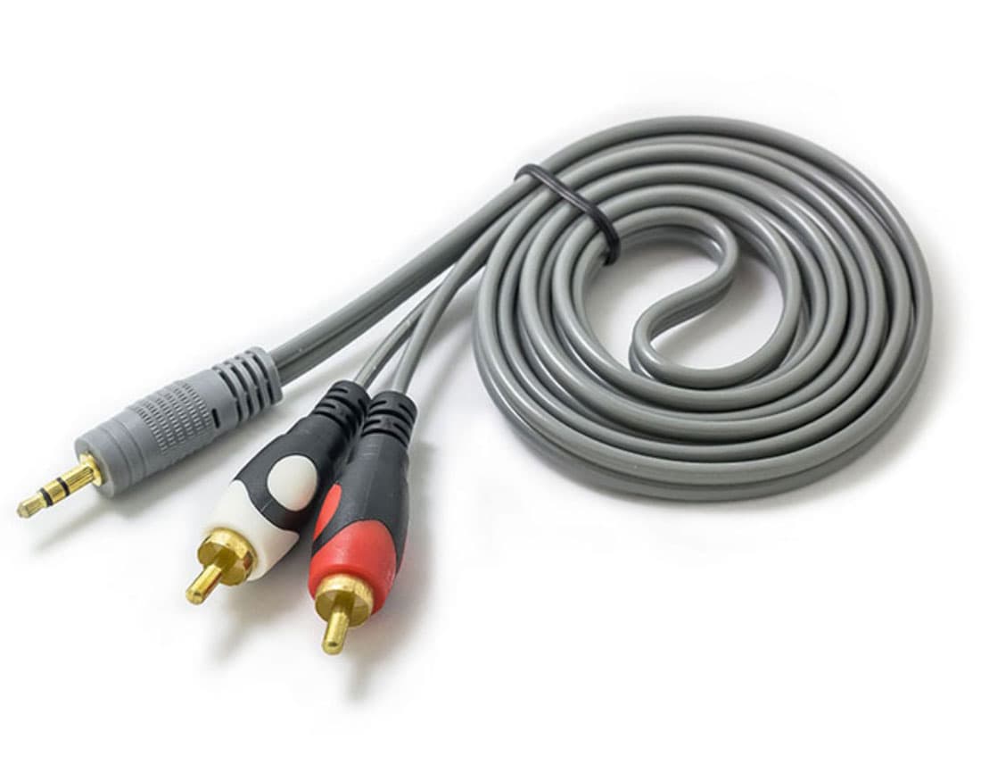Аудіо-кабель B00715 AUX Audio 3.5мм RCAx2 M/M 10.0м Premium Black