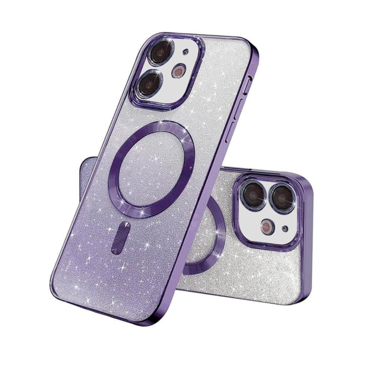 Защитный чехол-накладка Cosmic CD Shiny Magnetic для Apple iPhone 12 Purple (CDSHIiP12Purple)