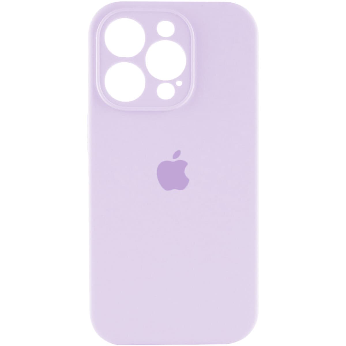 Защитный чехол-накладка Silicone Full Case AA Camera Protect для Apple iPhone 14 Pro Max Lilac (FullAAi14PM-58)