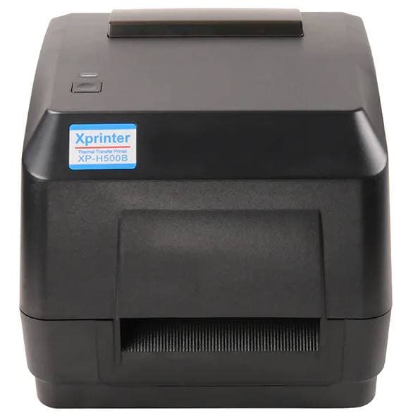 Термопринтер принтер штрих-кодів Xprinter XP-H500B термотрансфер 127мм/с стрічка 118мм 203 DPI USB Black