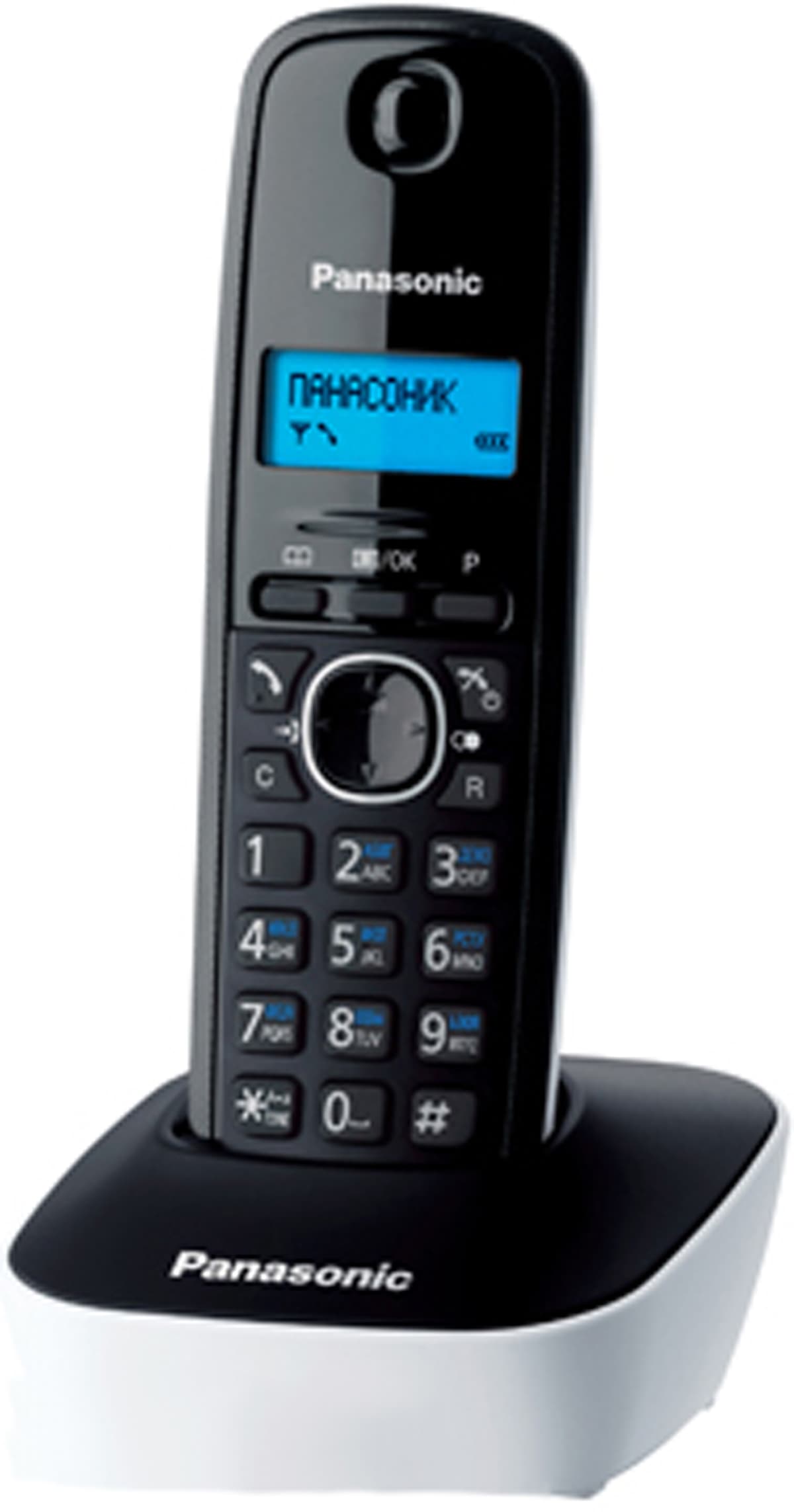 Бездротовий телефон DECT Panasonic KX-TG1611UAW Black-White