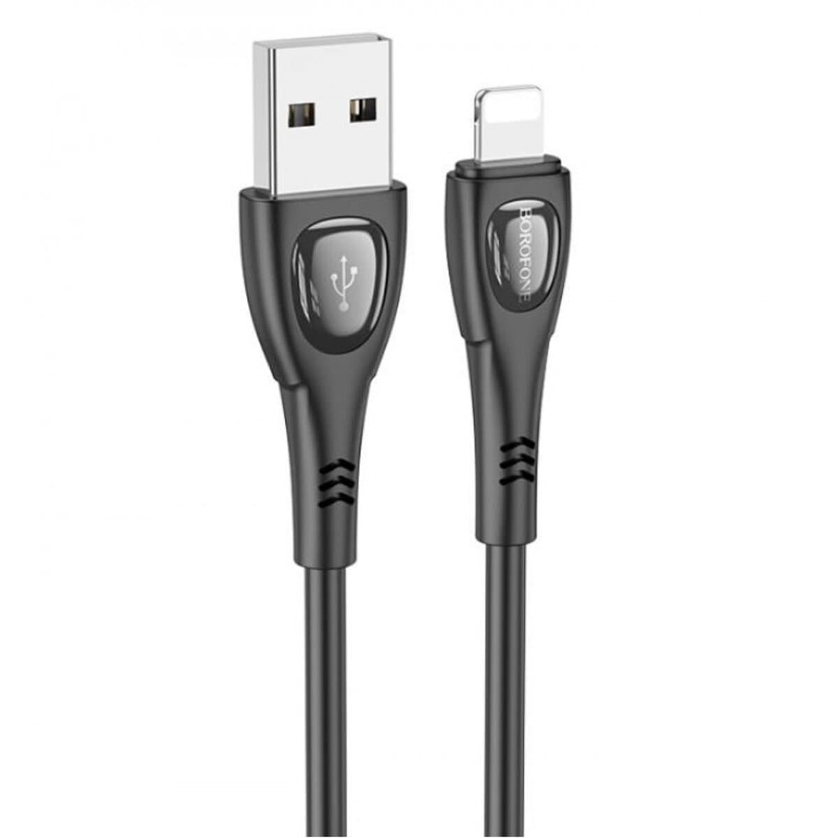 Кабель BOROFONE BX98 USB to Lightning Superior charging data cable 2.4A 1м Black (BX98LB)
