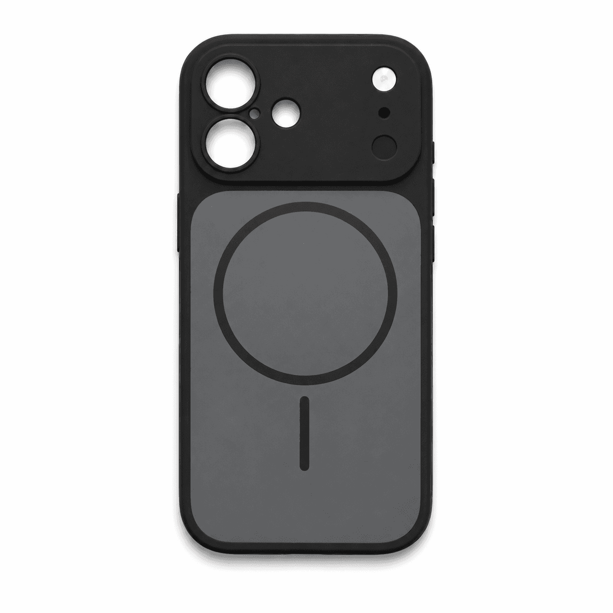 Захисний чохол-накладка Silicone Creative Variation Case MAG COVER Apple iPhone 17 Black (MagCOViP17-1)