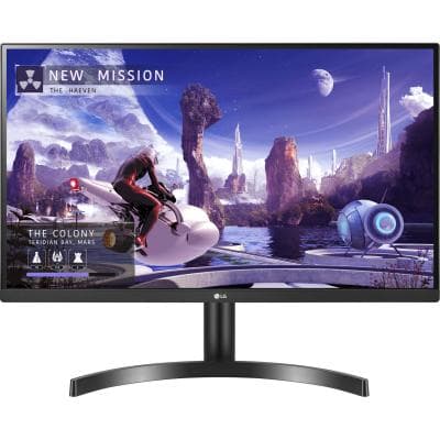 Монітор LG 27QN600-B 27" 2xHDMI DP IPS 2560x1440 sRGB 99% FreeSync HDR10 Black (27QN600-B)