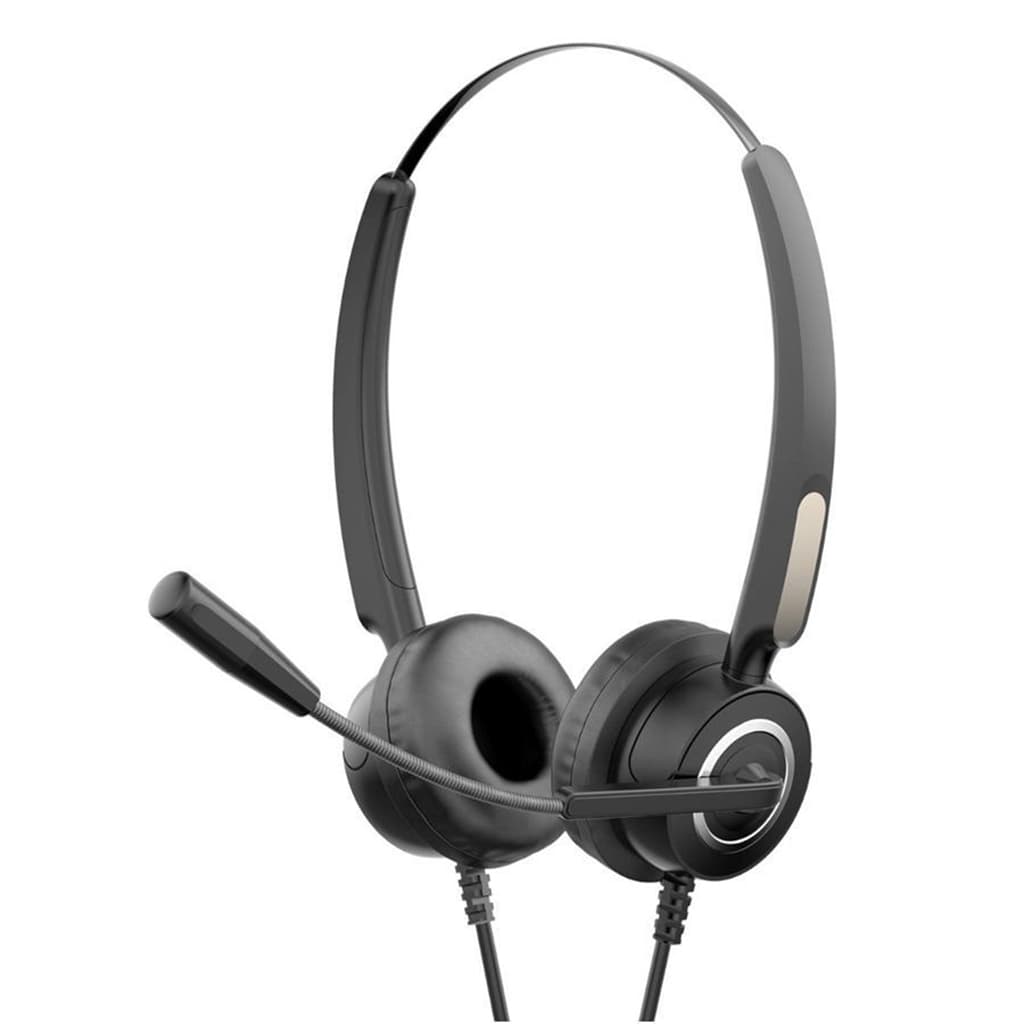 Проводные наушники с микрофоном гарнитура HP DHE-8000 Call Center USB Black