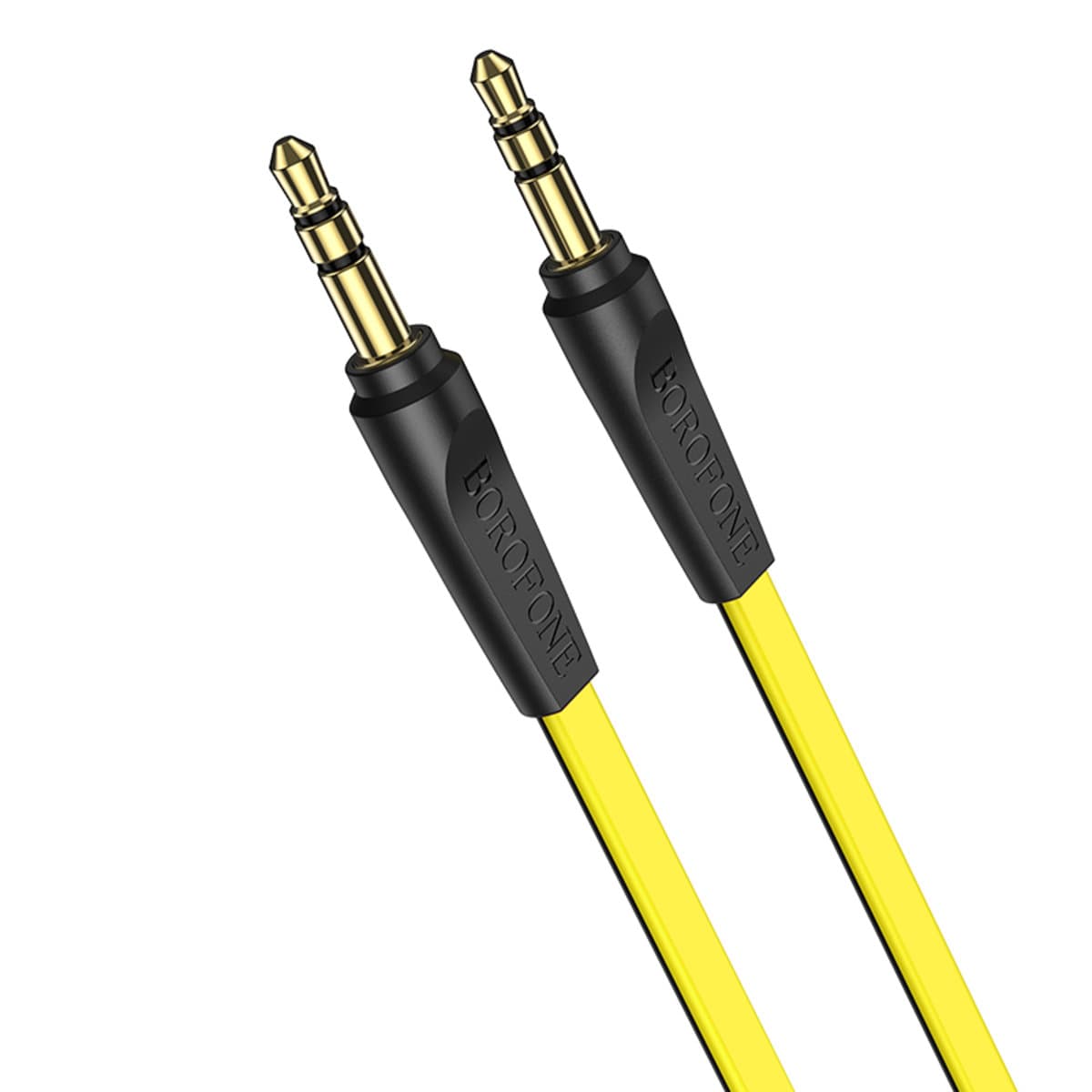 Аудіо-кабель BOROFONE BL6 AUX 3.5mm to AUX 3.5mm audio cable 1m Yellow (BL6-1Y)