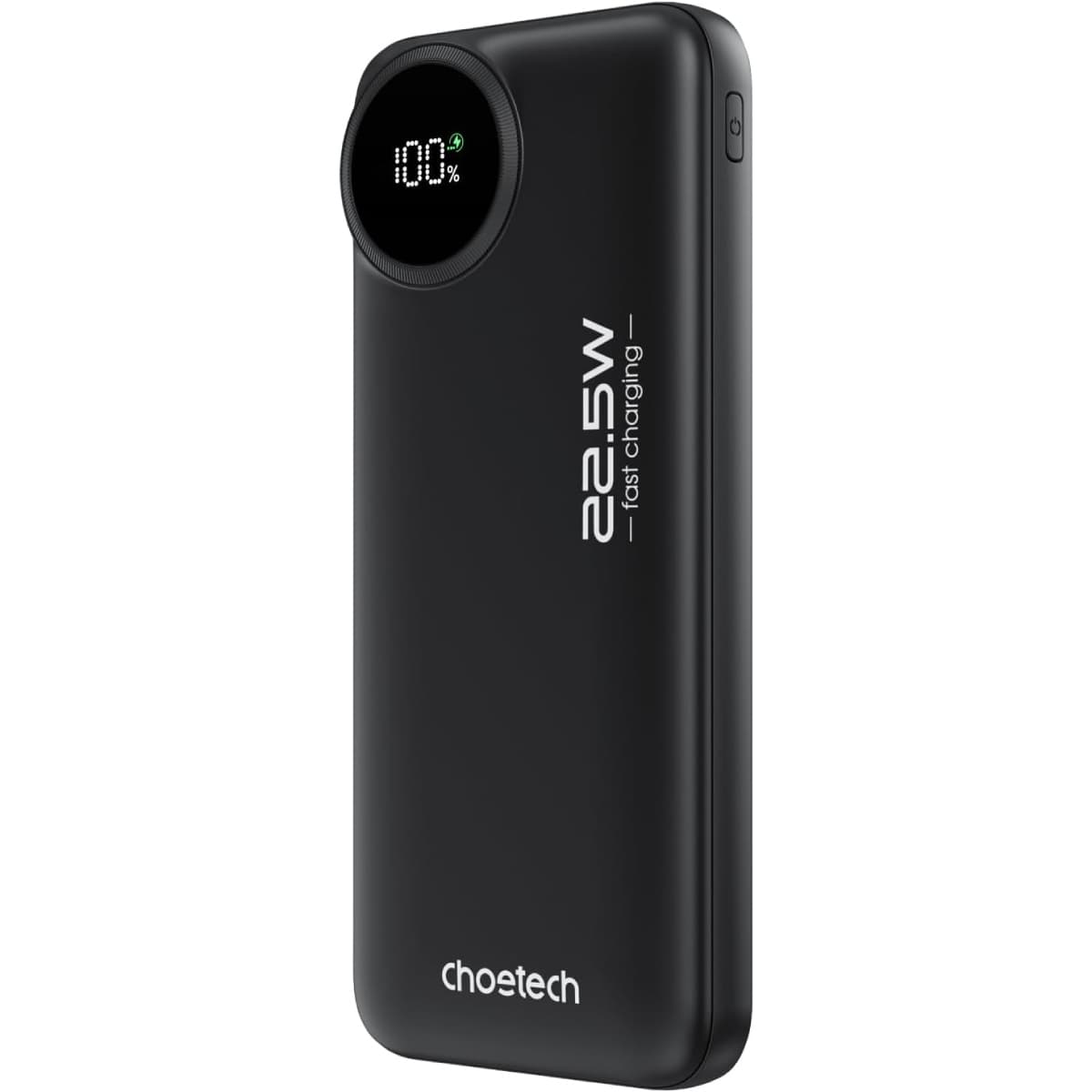 Powerbank павербанк УМБ Choetech 10000mAh 22.5W 3A PD QC3.0 2xUSB 1xType-C Black (M15-B791-ACBK-NG)