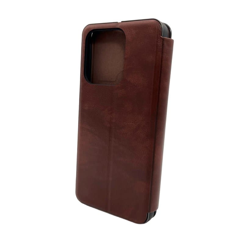 Захисний чохол-книжка Leather Premium для Xiaomi Redmi Note 14 4G (Europe version) Red (LPRRmNt14Red)
