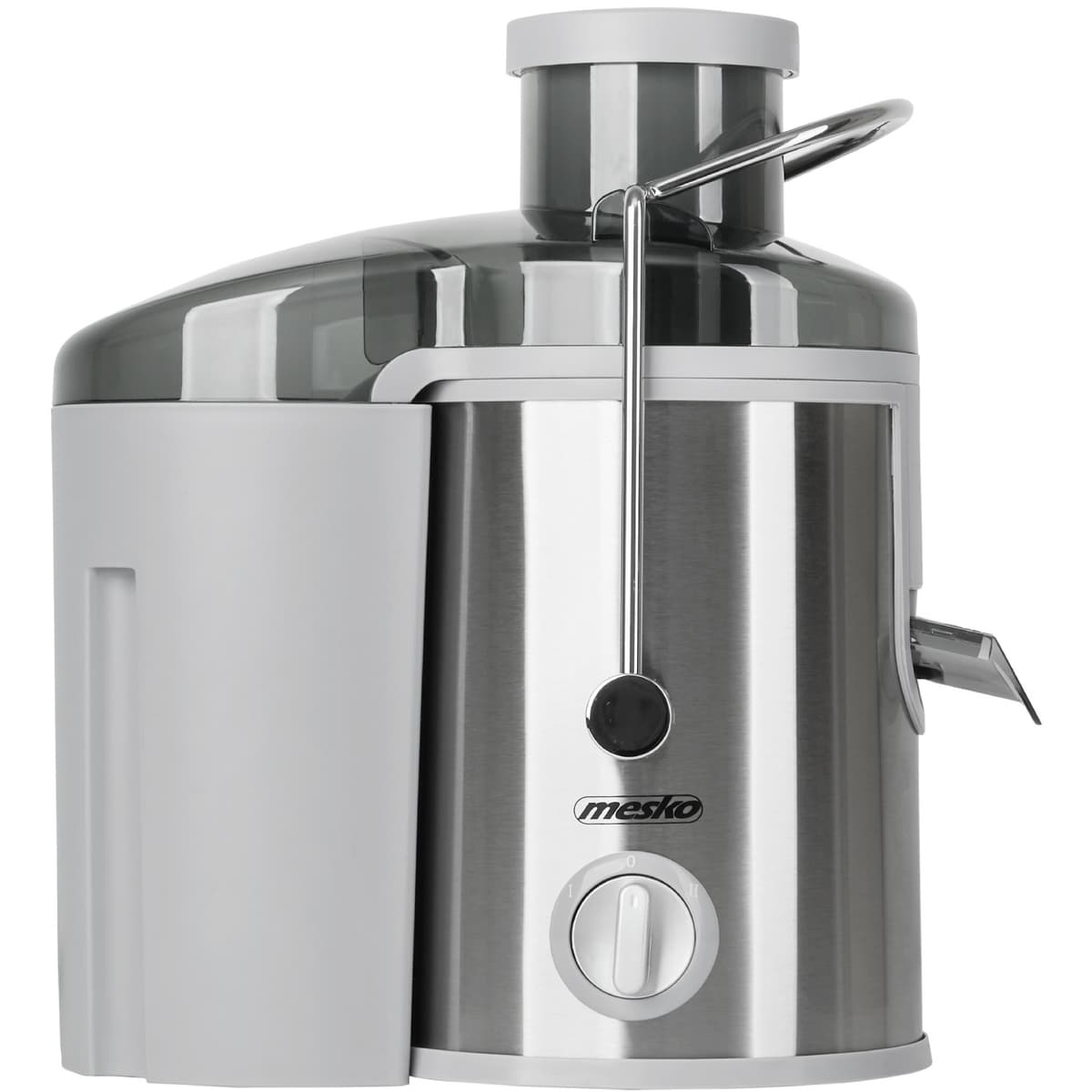 Соковижималка Mesko MS 4126 600W контейнер для соку 450ml контейнер для м'якоті 1500ml Grey (MS4126G)